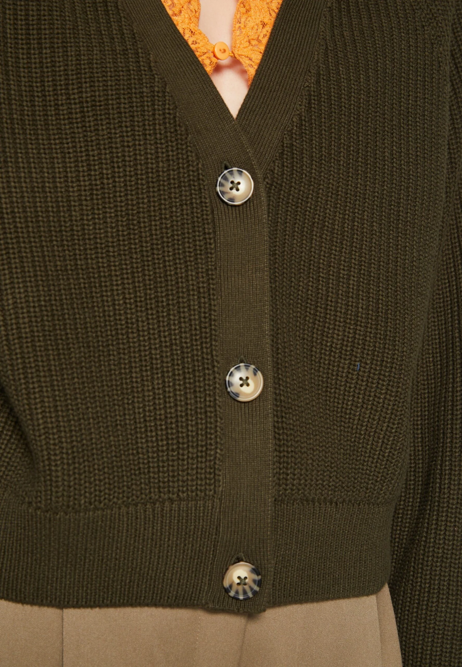 Monki Vest - Green Dark 6 Monki Vest - Green Dark - Afbeelding 6