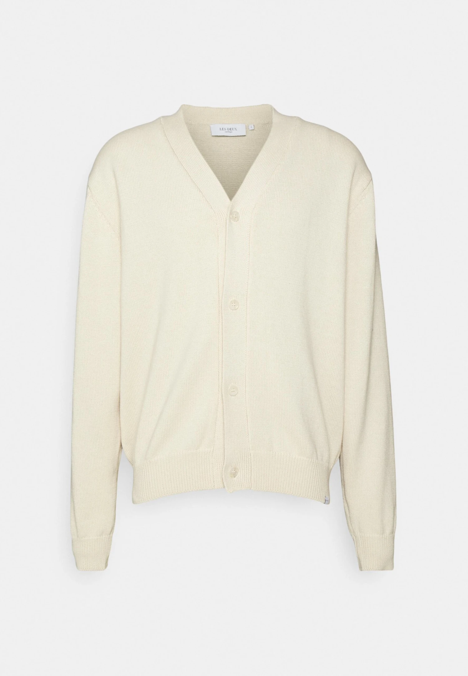 Les Deux Forrest Varsity Cardigan - Vest - Ivory 5 Les Deux Forrest Varsity Cardigan - Vest - Ivory - Afbeelding 5