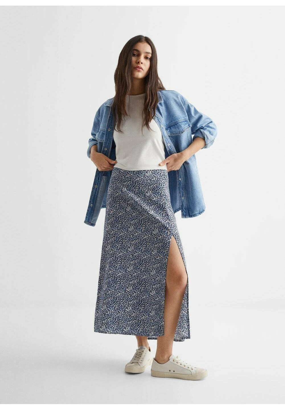 Mango Kids Overs - Spijkerjas - Light Blue 1 Mango Kids Overs - Spijkerjas - Light Blue