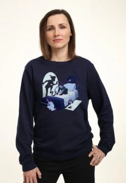 Disney Peter Pan Candid Shadow - Sweater - Navy Blue