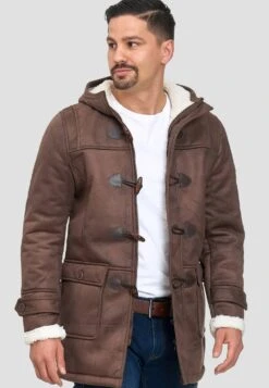 Indicode Jeans Winterjas - Mottled Brown 10 Indicode Jeans Winterjas - Mottled Brown -Modex Winkel 3c701316a7d646f0bea326b3e77d4cbe