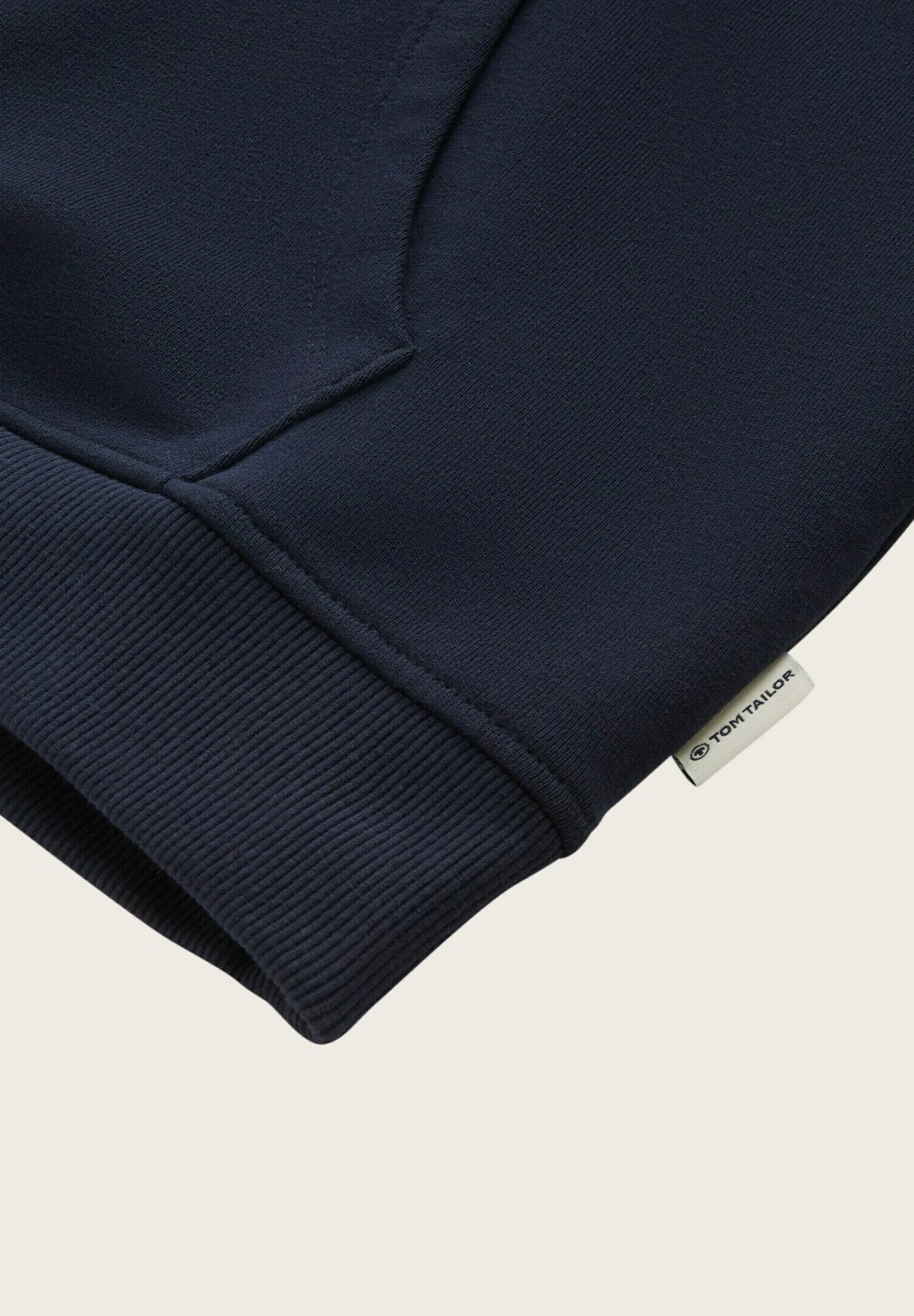 Tom Tailor Strick Cropped - Hoodie - Sky Captain Blue 3 Tom Tailor Strick Cropped - Hoodie - Sky Captain Blue - Afbeelding 3