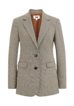 WE FASHION Halflange Jas - Beige