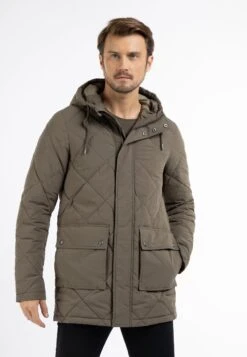 Dreimaster Übergangs Mit Leichter- Winterjas - Oliv