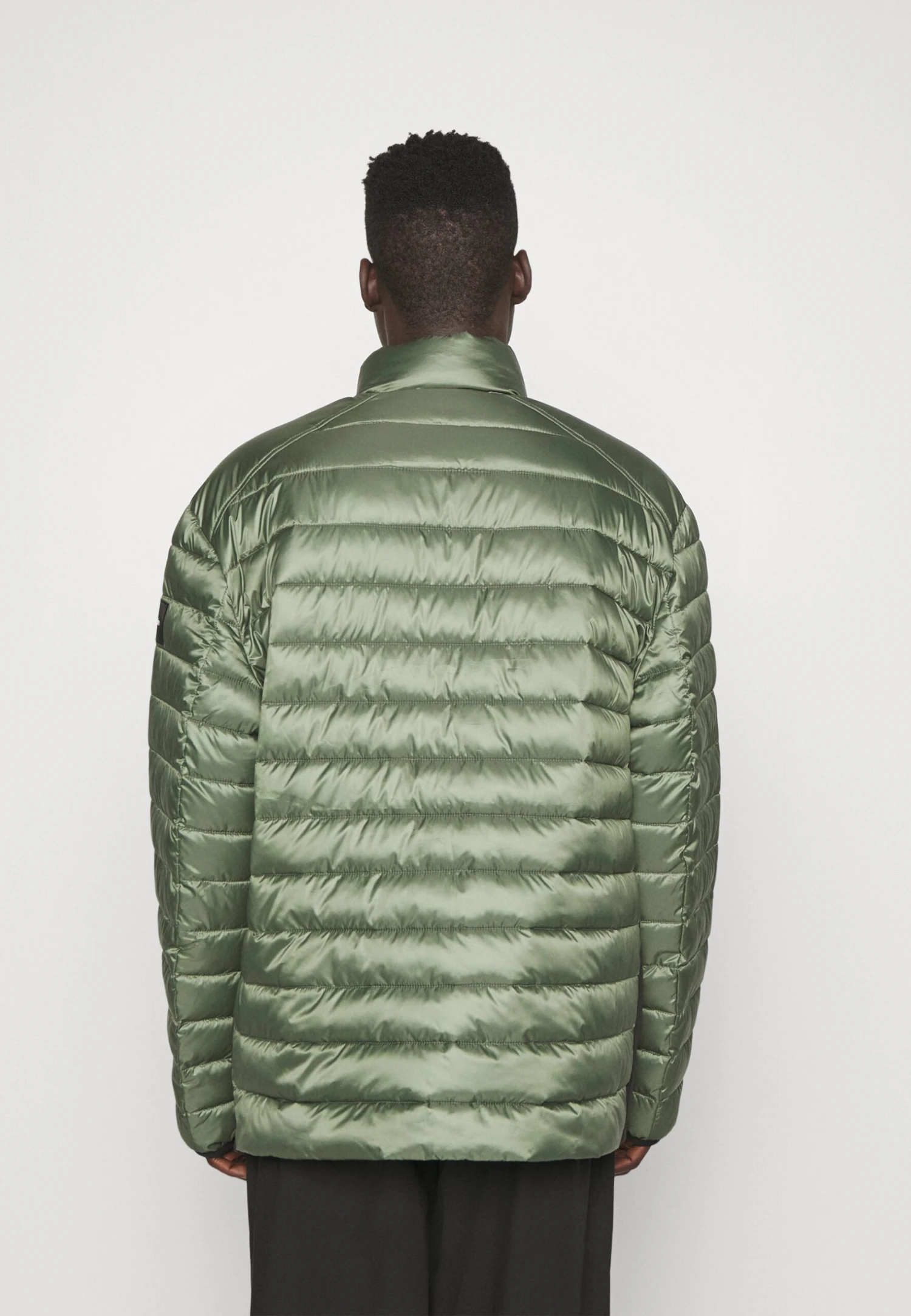 Calvin Klein Side Logo Jacket - Halflange Jas - Thyme 3 Calvin Klein Side Logo Jacket - Halflange Jas - Thyme - Afbeelding 3