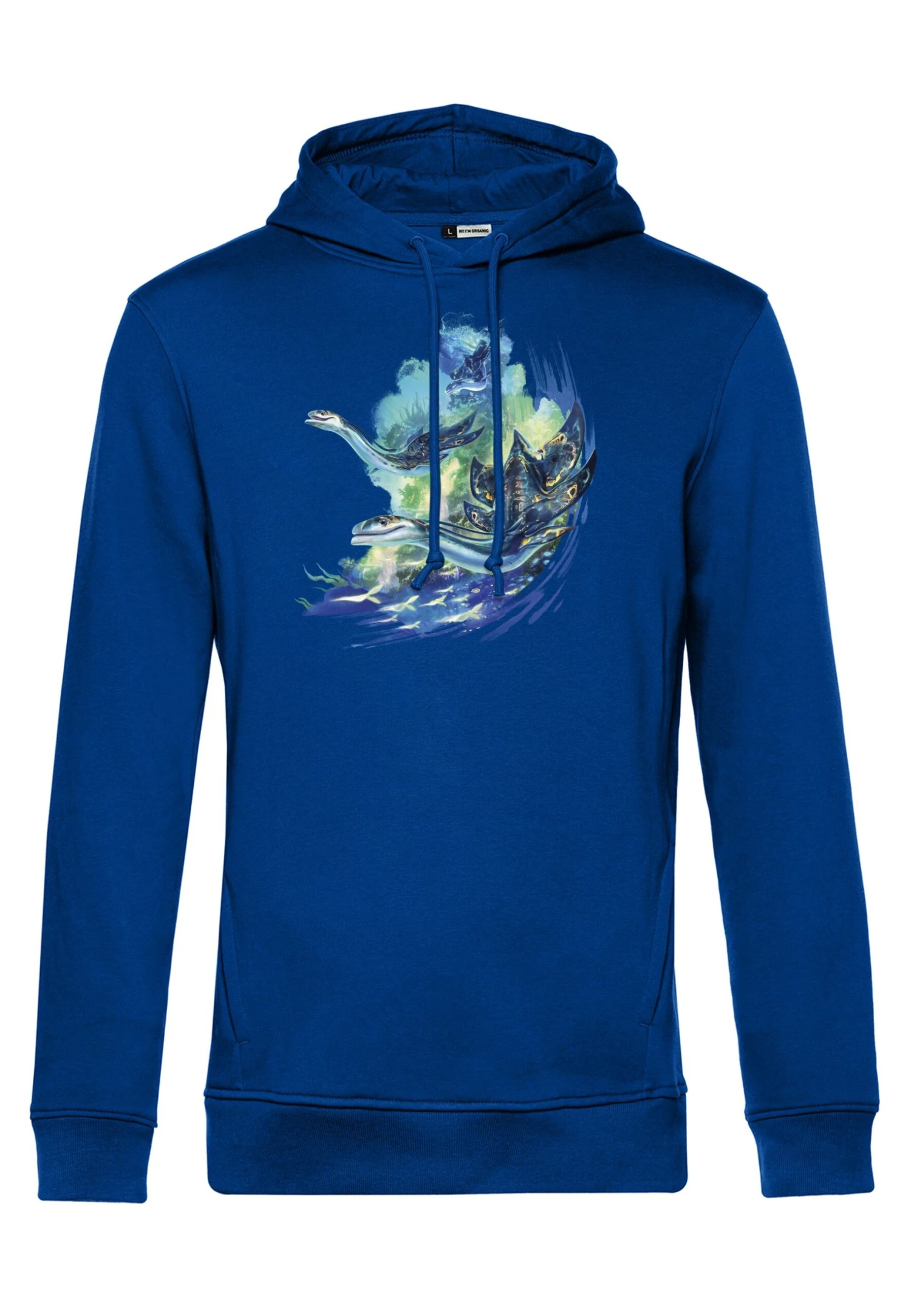 Henry Tiger Avatar 2 Water Animals - Hoodie - Royal Blue 4 Henry Tiger Avatar 2 Water Animals - Hoodie - Royal Blue - Afbeelding 4