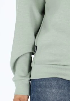Houston Hood W - Sweater Met Rits - Seaweed Green -Modex Winkel 42a444a60a5545718b55a9a3868ea43b