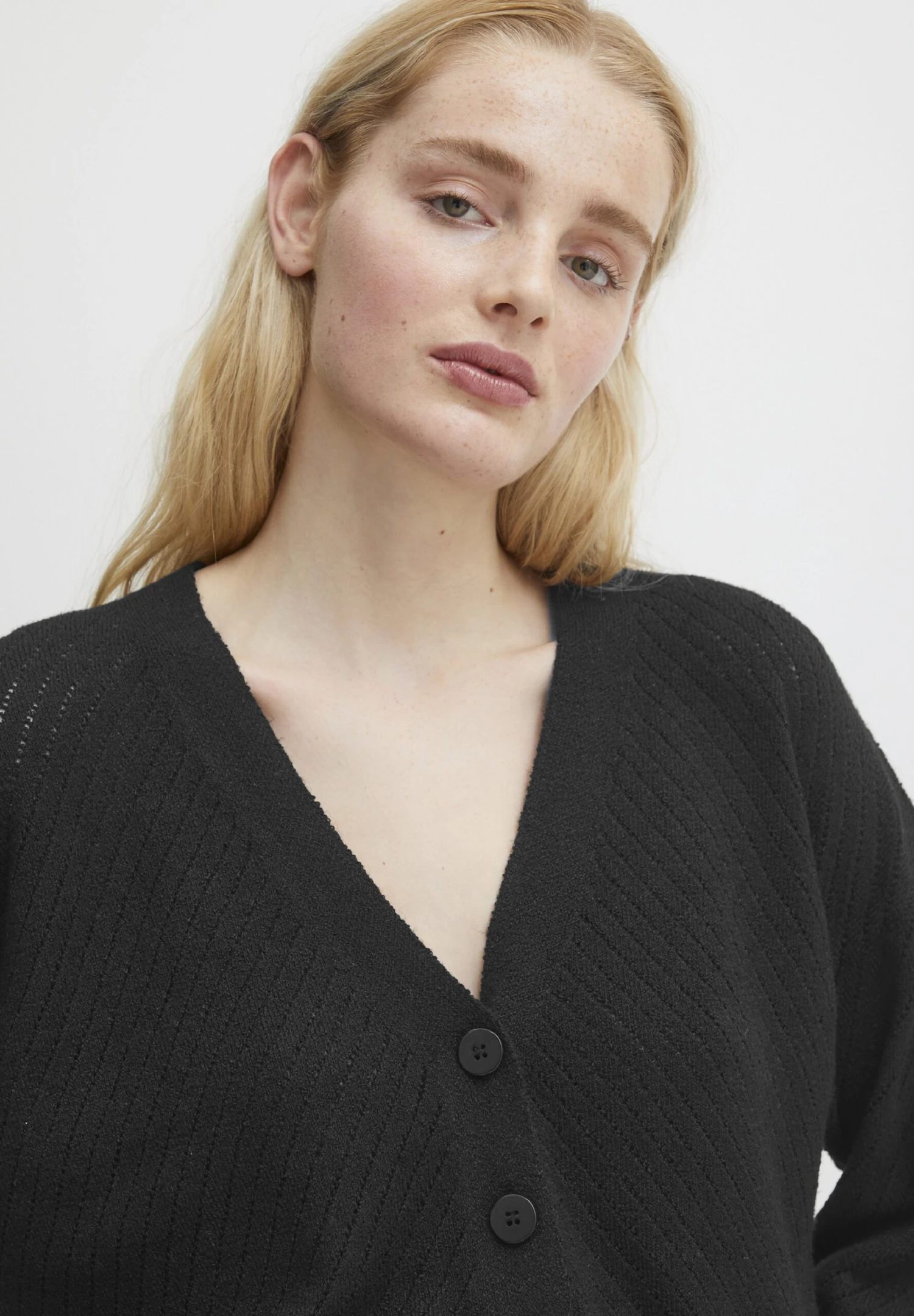 ICHI Alpa - Vest - Black 4 ICHI Alpa - Vest - Black - Afbeelding 4