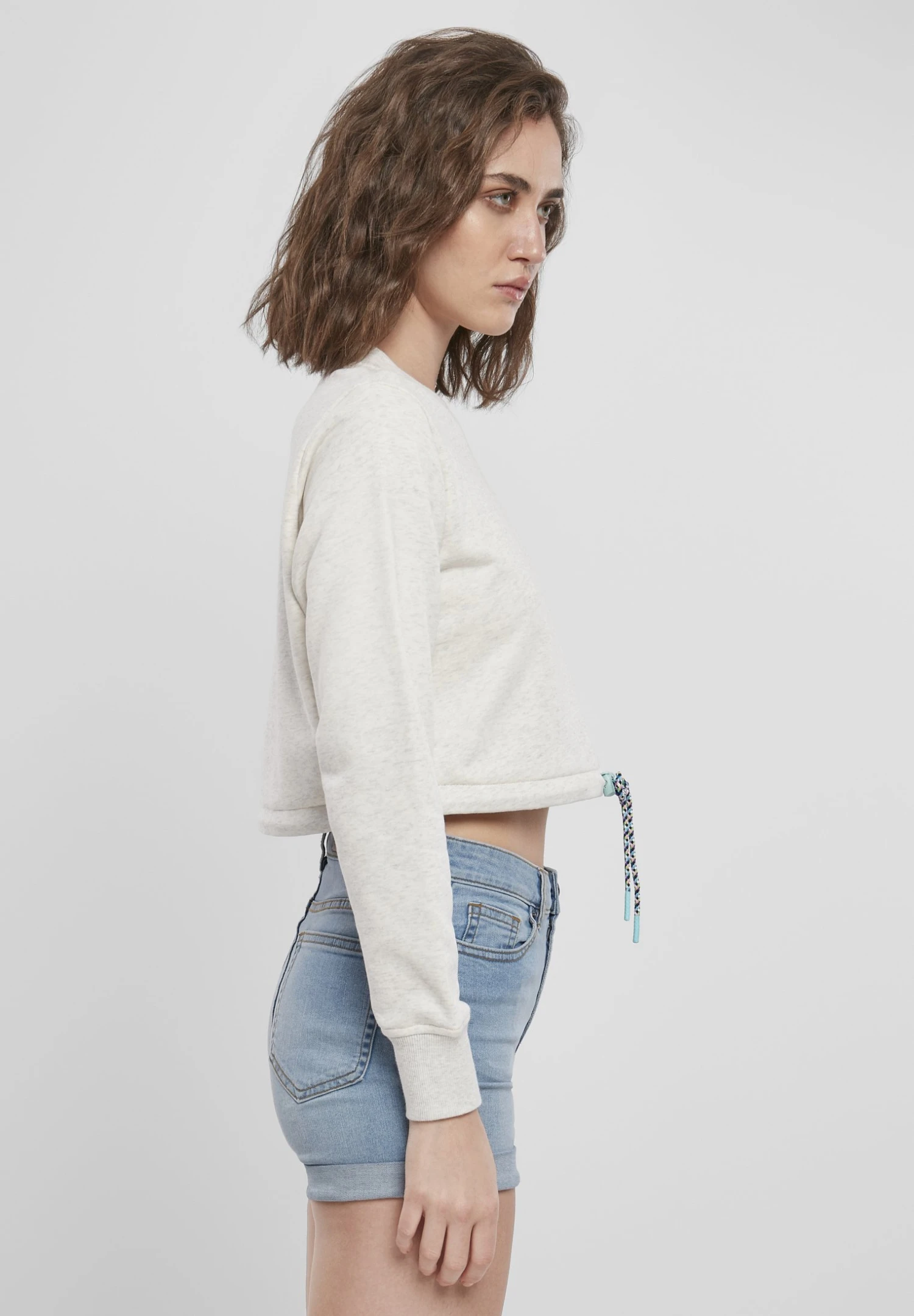 URBAN CLASSICS Sweater - Lightgrey 5 URBAN CLASSICS Sweater - Lightgrey - Afbeelding 5