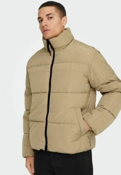Only & Sons Onseverett Puffer- Winterjas - Burro -Modex Winkel 4473fdba189b4ef3873fcb5eda55decf