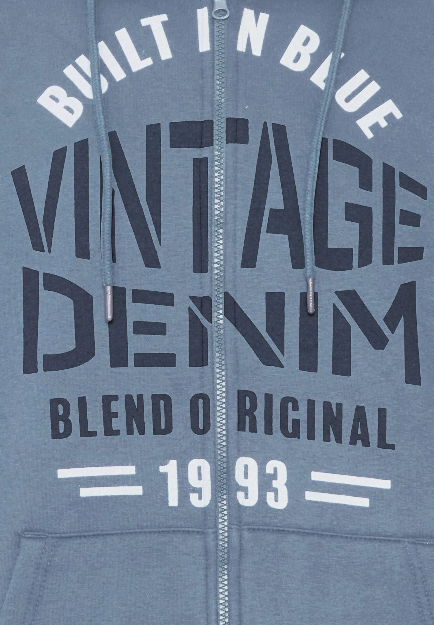 Blend Sweater Met Rits - Copen Blue 12 Blend Sweater Met Rits - Copen Blue - Afbeelding 12