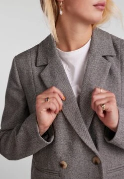 Pieces Pchaven - Halflange Jas - Black -Modex Winkel 44c4de290d4a4668a901b55c84398d23