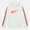 Nike Sportswear Repeat Hoody - Hoodie - Summit White/Light Crimson