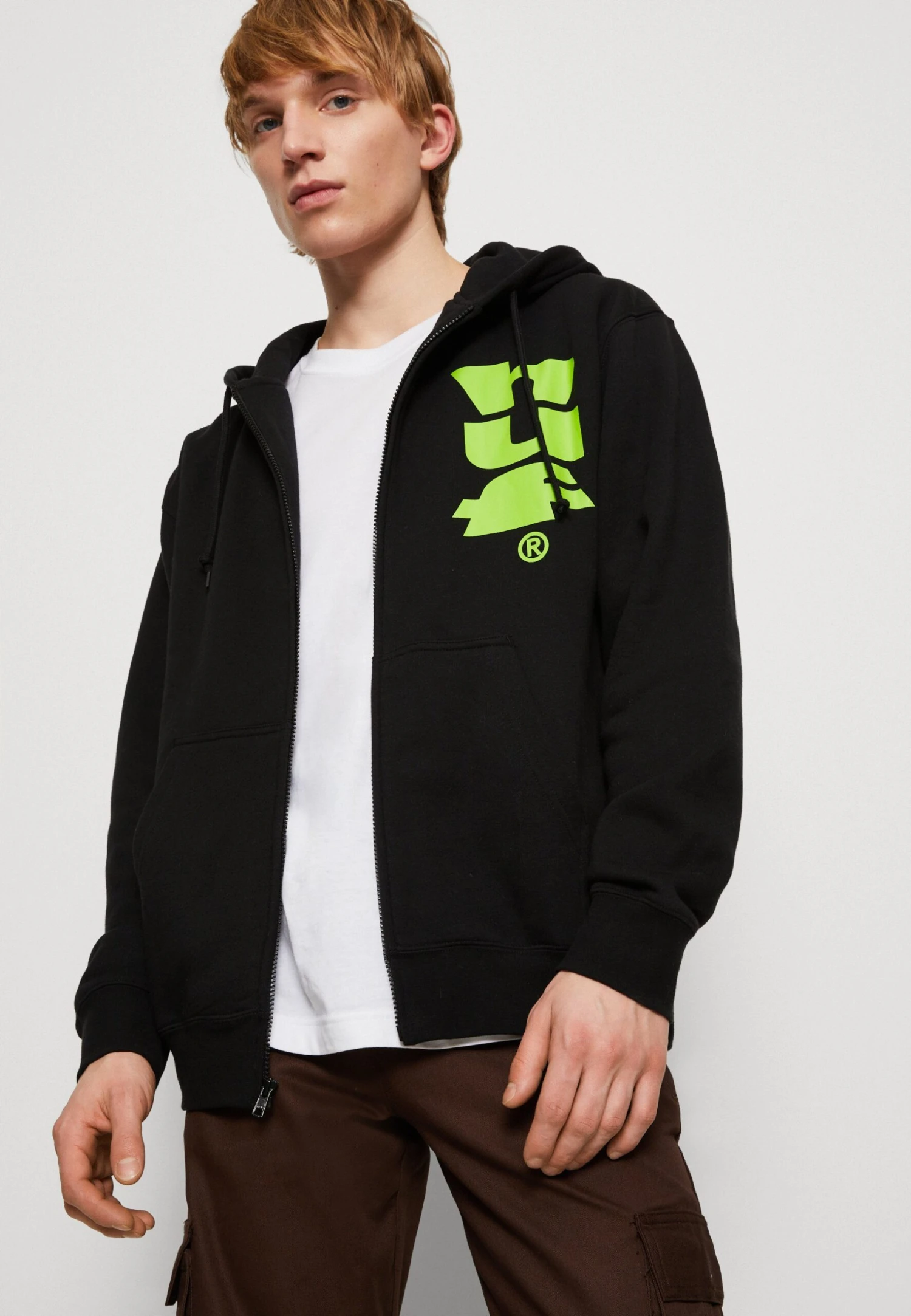 HUF Megablast Hoodie - Sweater Met Rits - Black 4 HUF Megablast Hoodie - Sweater Met Rits - Black - Afbeelding 4