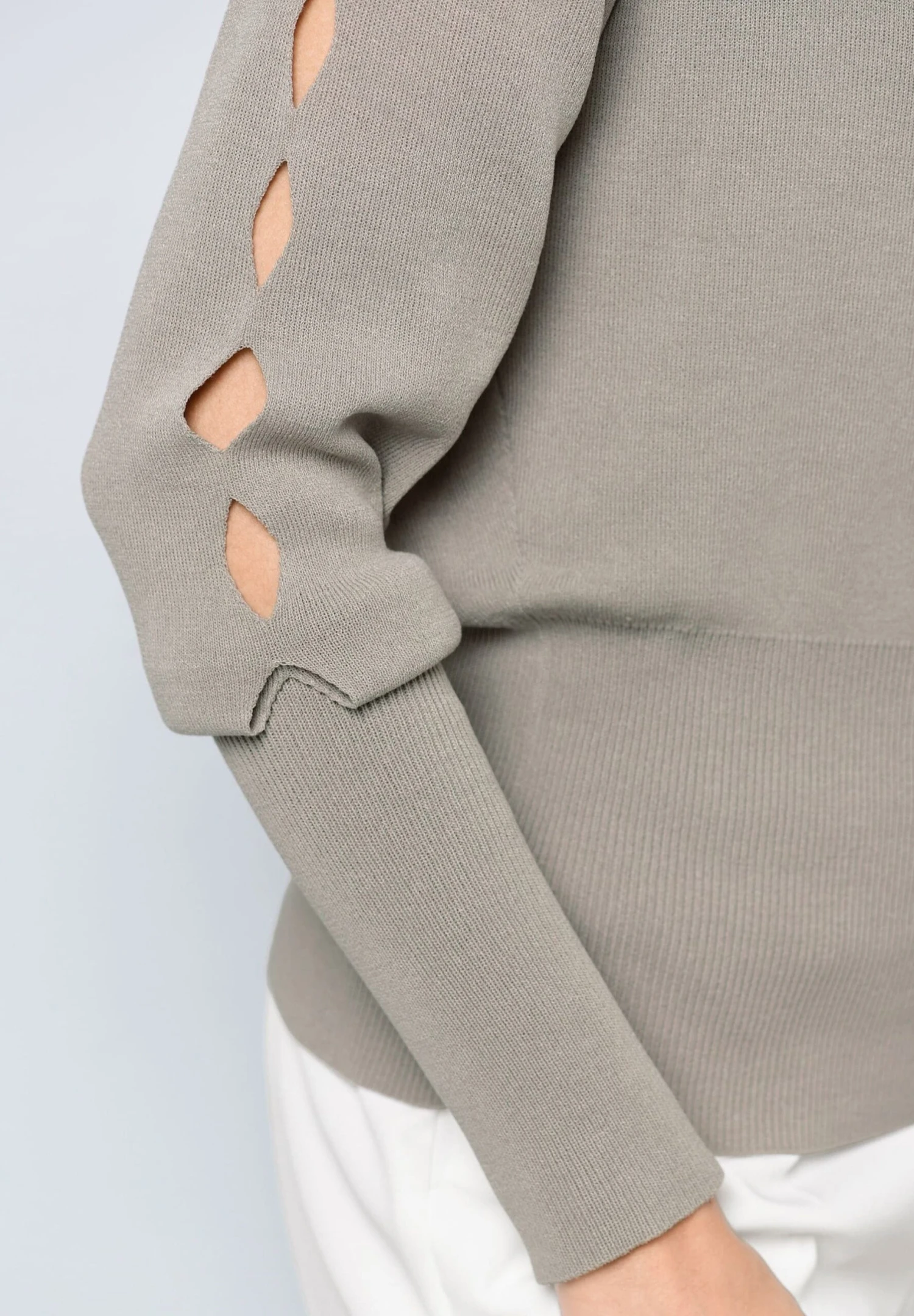 Trui - Taupe 4 Trui - Taupe - Afbeelding 4