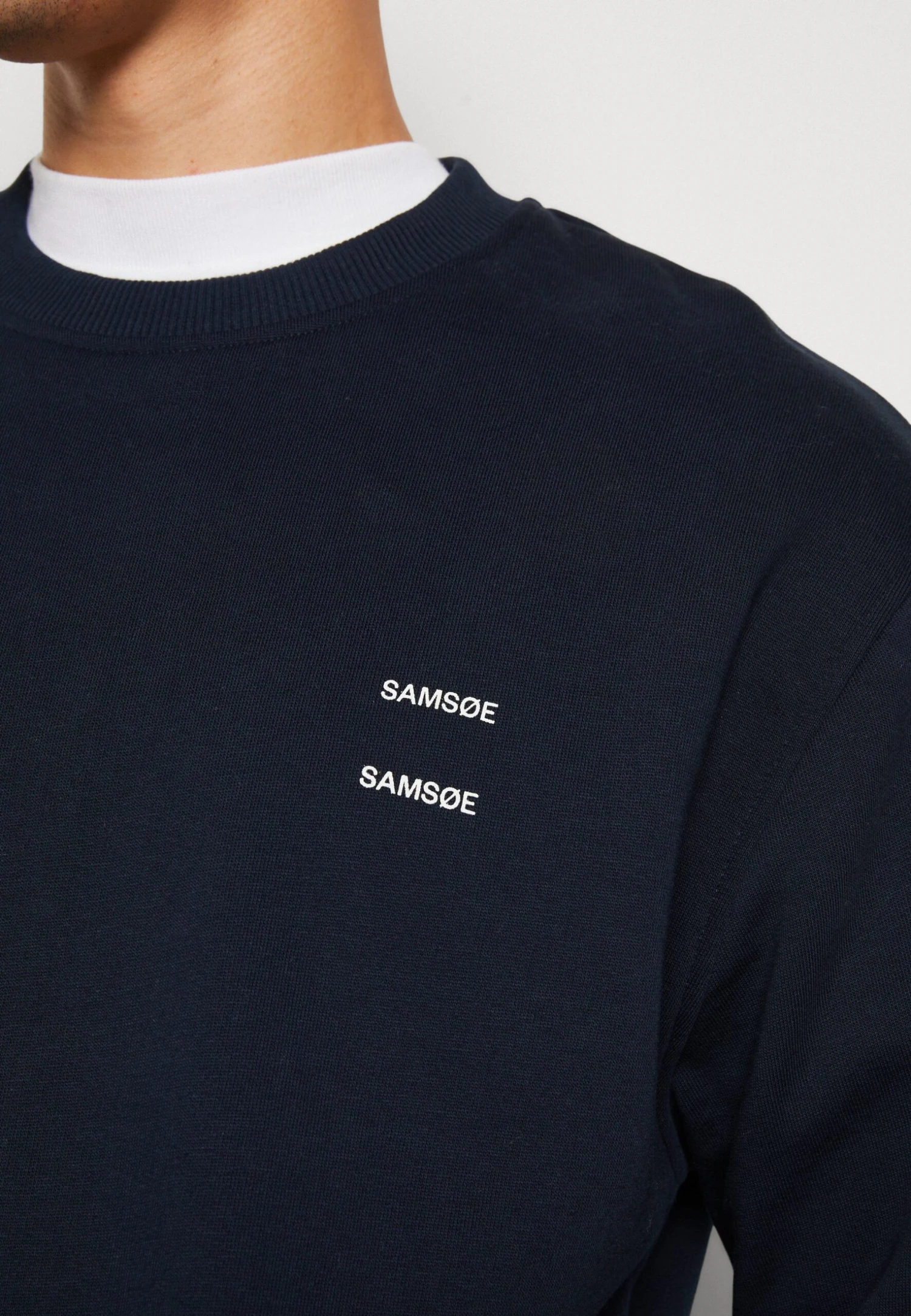 SAMSØE SAMSØE Joel Crew Neck- Sweater - Salute 6 SAMSØE SAMSØE Joel Crew Neck- Sweater - Salute - Afbeelding 6