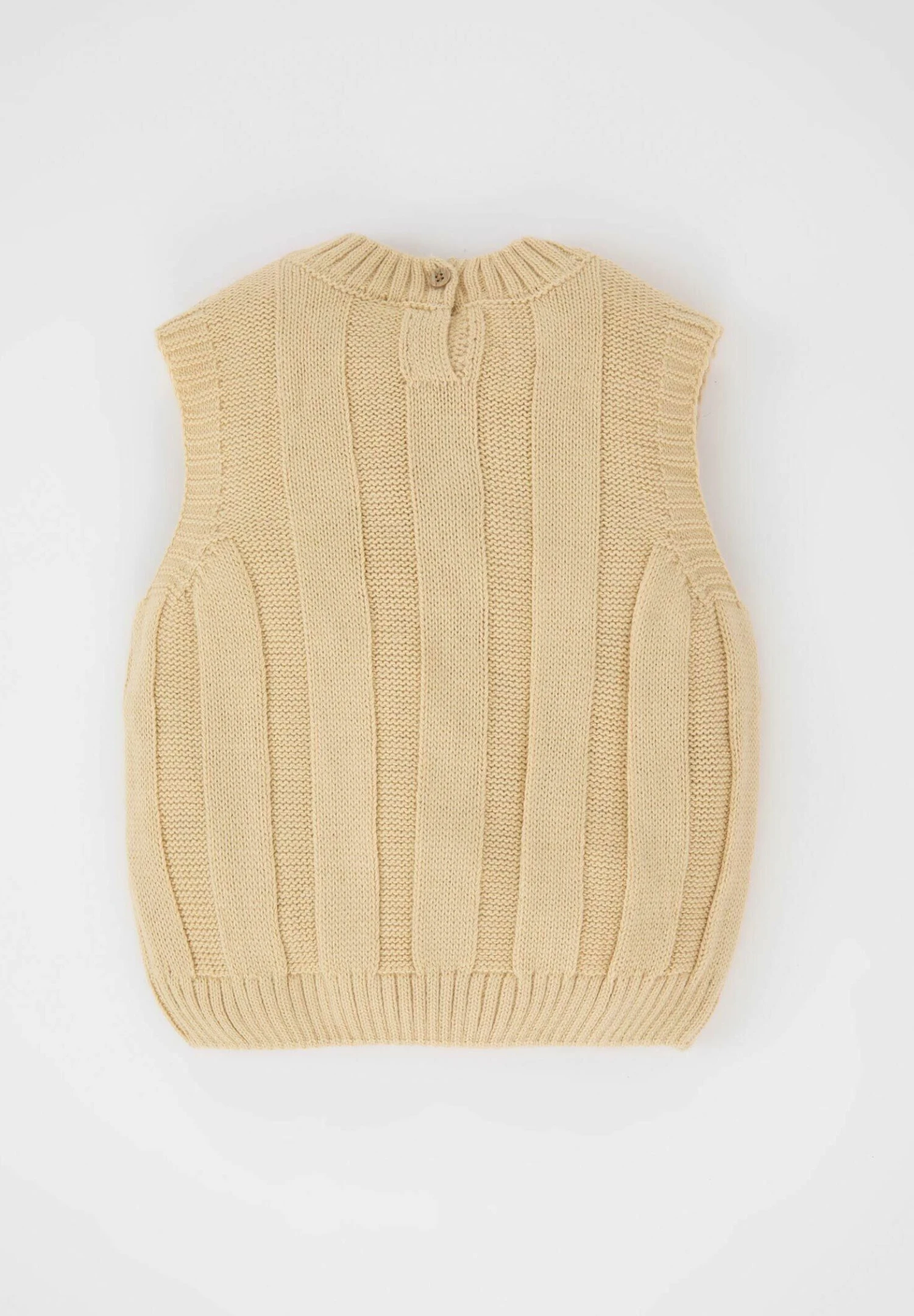 DeFacto Regular Fit- Trui - Beige 2 DeFacto Regular Fit- Trui - Beige - Afbeelding 2