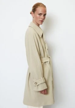Marc O'Polo Midi Length Details - Trenchcoat - Jonesboro Cream -Modex Winkel 49517abf4335476b922efeb67961e17b