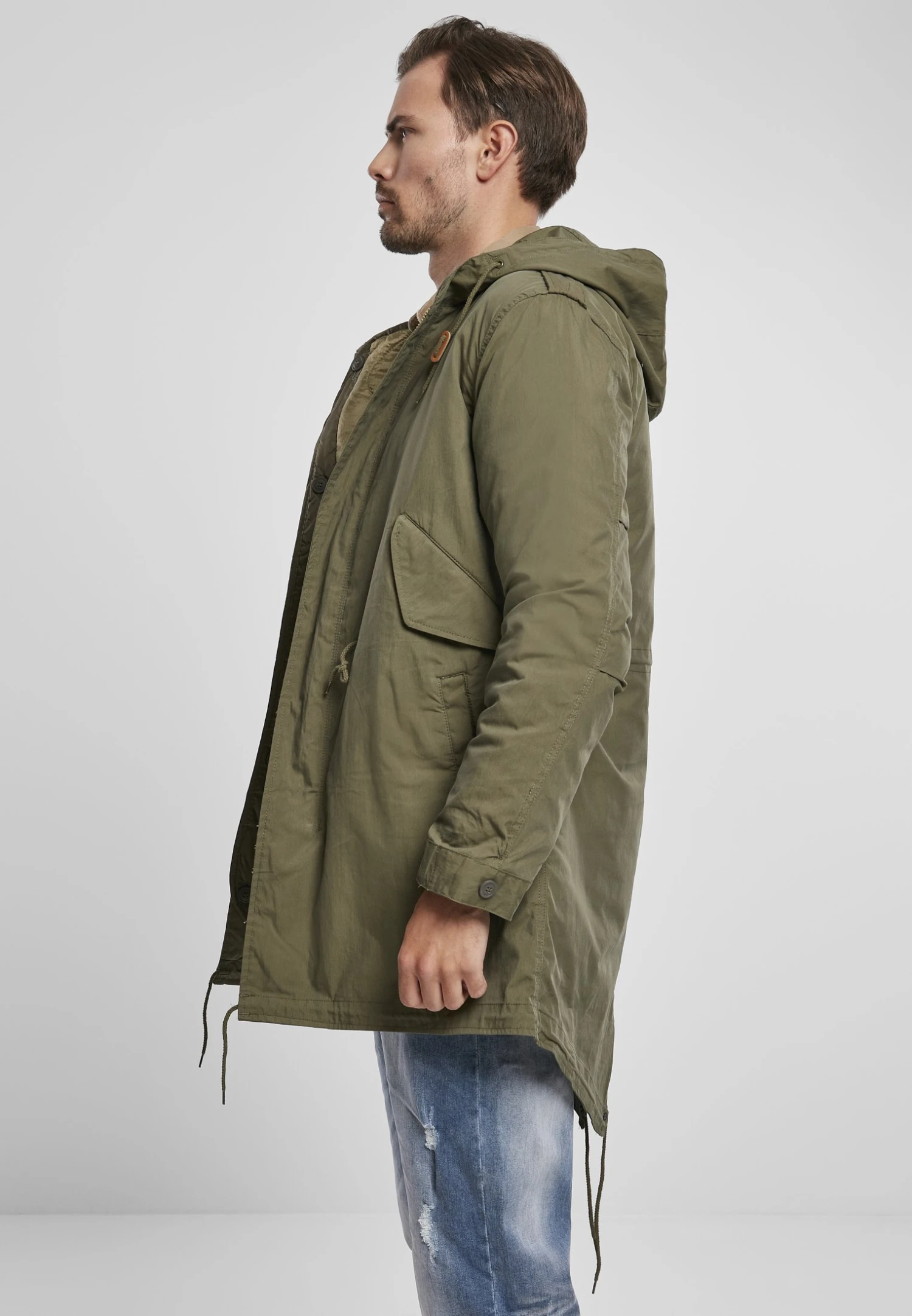 Brandit Parka - Olive 3 Brandit Parka - Olive - Afbeelding 3