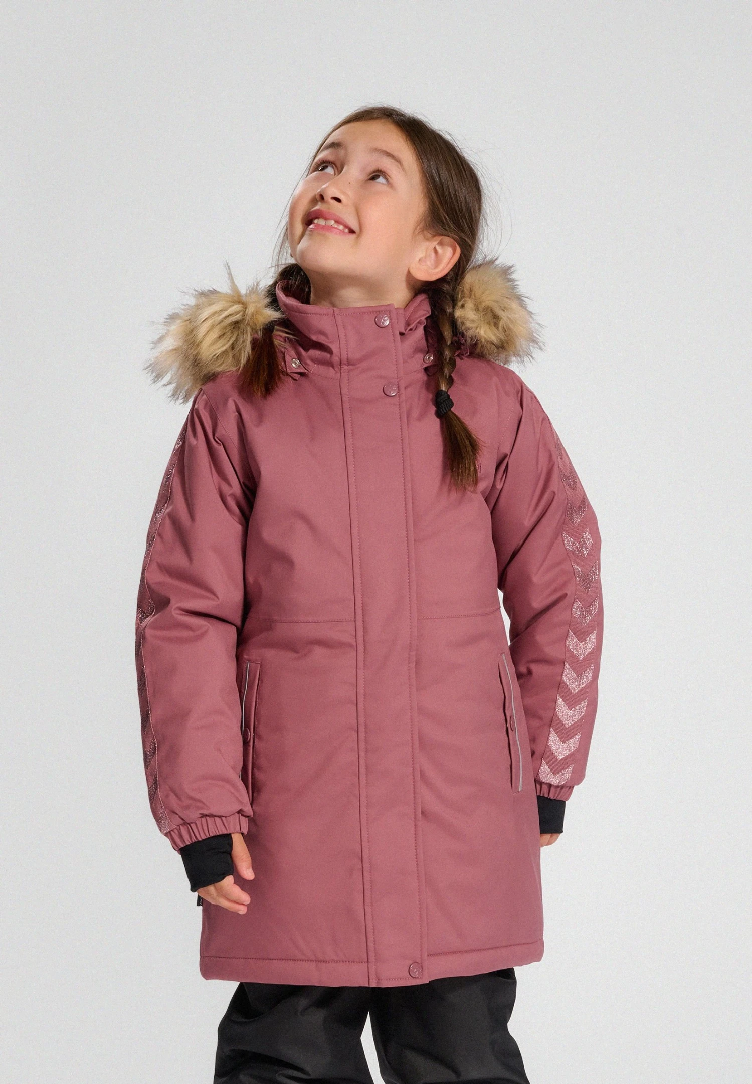 Hummel Tex - Parka - Rose Brown 2 Hummel Tex - Parka - Rose Brown - Afbeelding 2