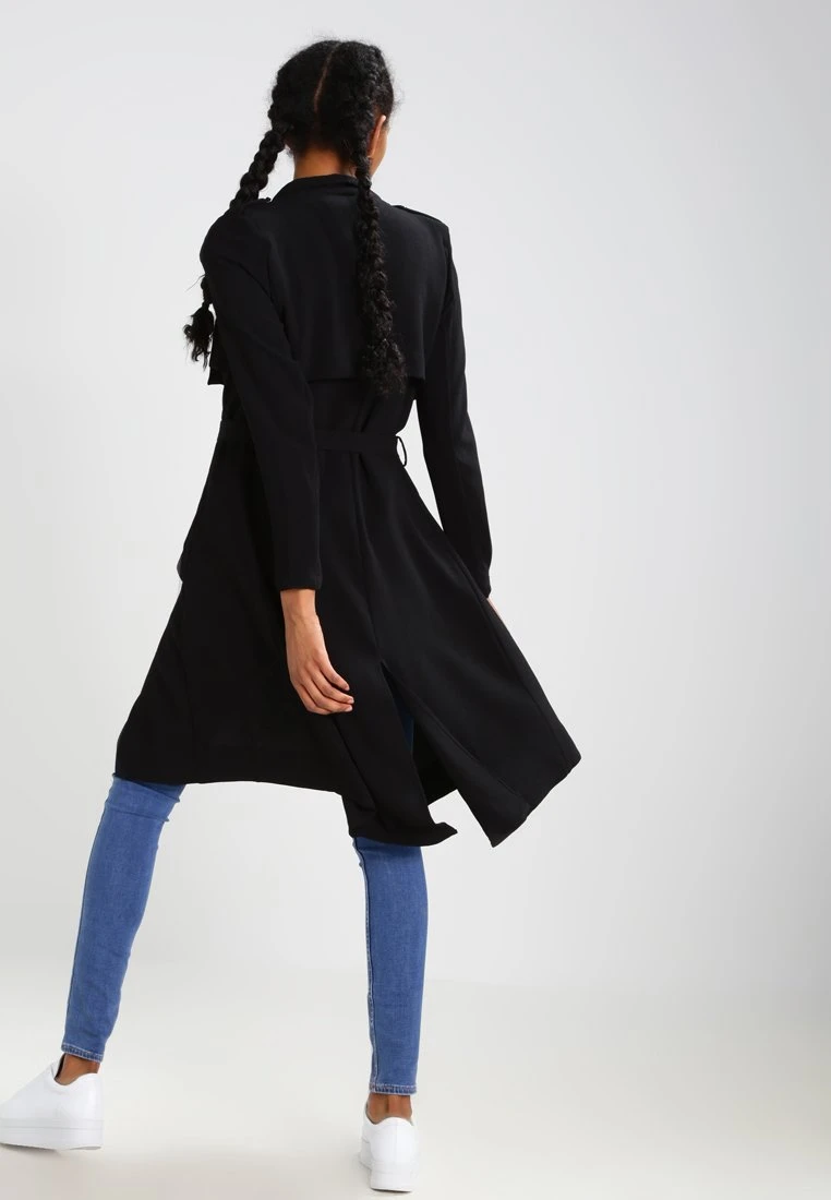 Object Objannlee L/S Noos - Trenchcoat - Black 3 Object Objannlee L/S Noos - Trenchcoat - Black - Afbeelding 3