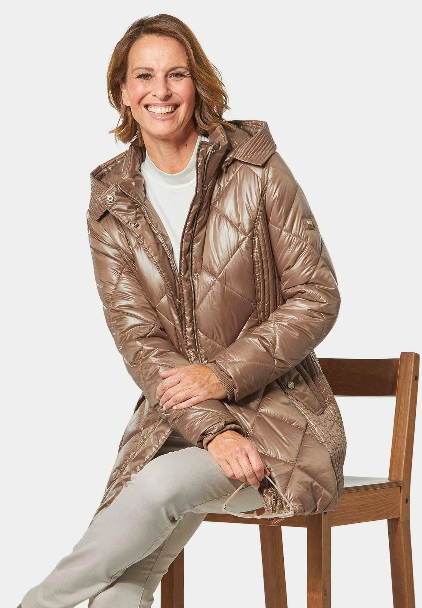 GOLDNER Winterjas - Camel 5 GOLDNER Winterjas - Camel - Afbeelding 5