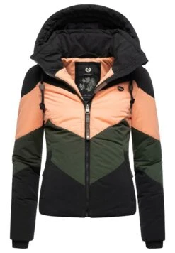 Ragwear Novva Block - Winterjas - Black