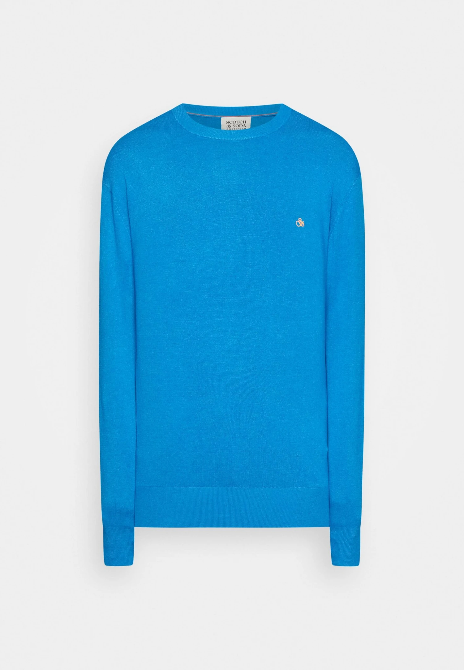 Scotch & Soda Essentials Blend Crewneck- Trui - Iris Blue 5 Scotch & Soda Essentials Blend Crewneck- Trui - Iris Blue - Afbeelding 5