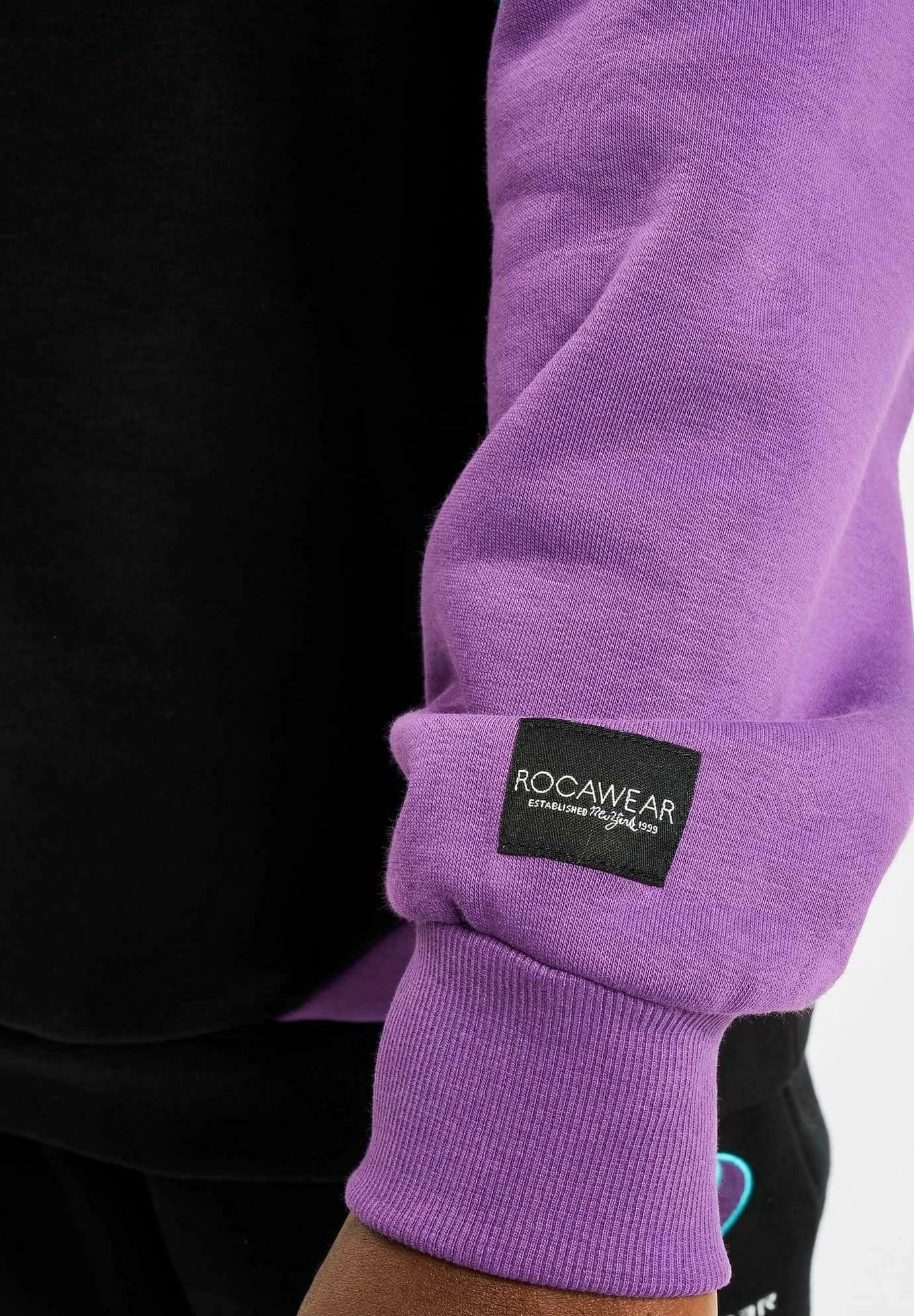ROCAWEAR Foresthills - Sweater - Black/Purple 4 ROCAWEAR Foresthills - Sweater - Black/Purple - Afbeelding 4
