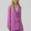 Vero Moda Halflange Jas - Radiant Orchid