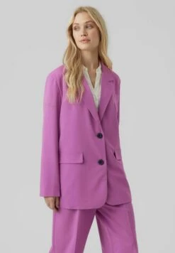 Vero Moda Halflange Jas - Radiant Orchid