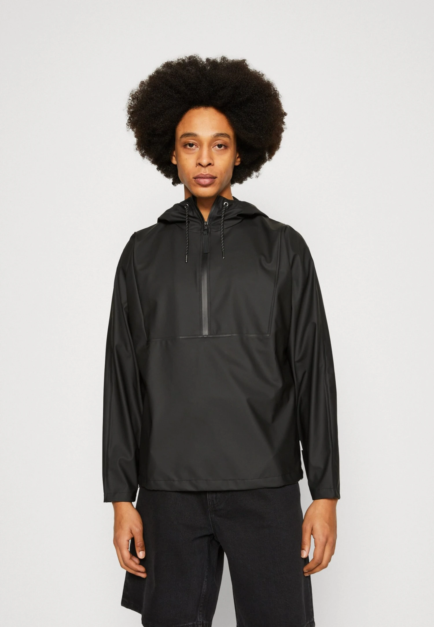 Rains Anorak Unisex - Windjack - Black 1 Rains Anorak Unisex - Windjack - Black