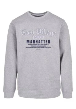 F4NT4STIC East Village Manhatten Crew - Sweater - Heather Grey -Modex Winkel 513e8e5b6d2443a9b966b4f540937946
