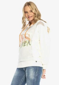 Cipo & Baxx Hoodie - Ecru -Modex Winkel 514124aad1f14e2aaf876c48c84450cb