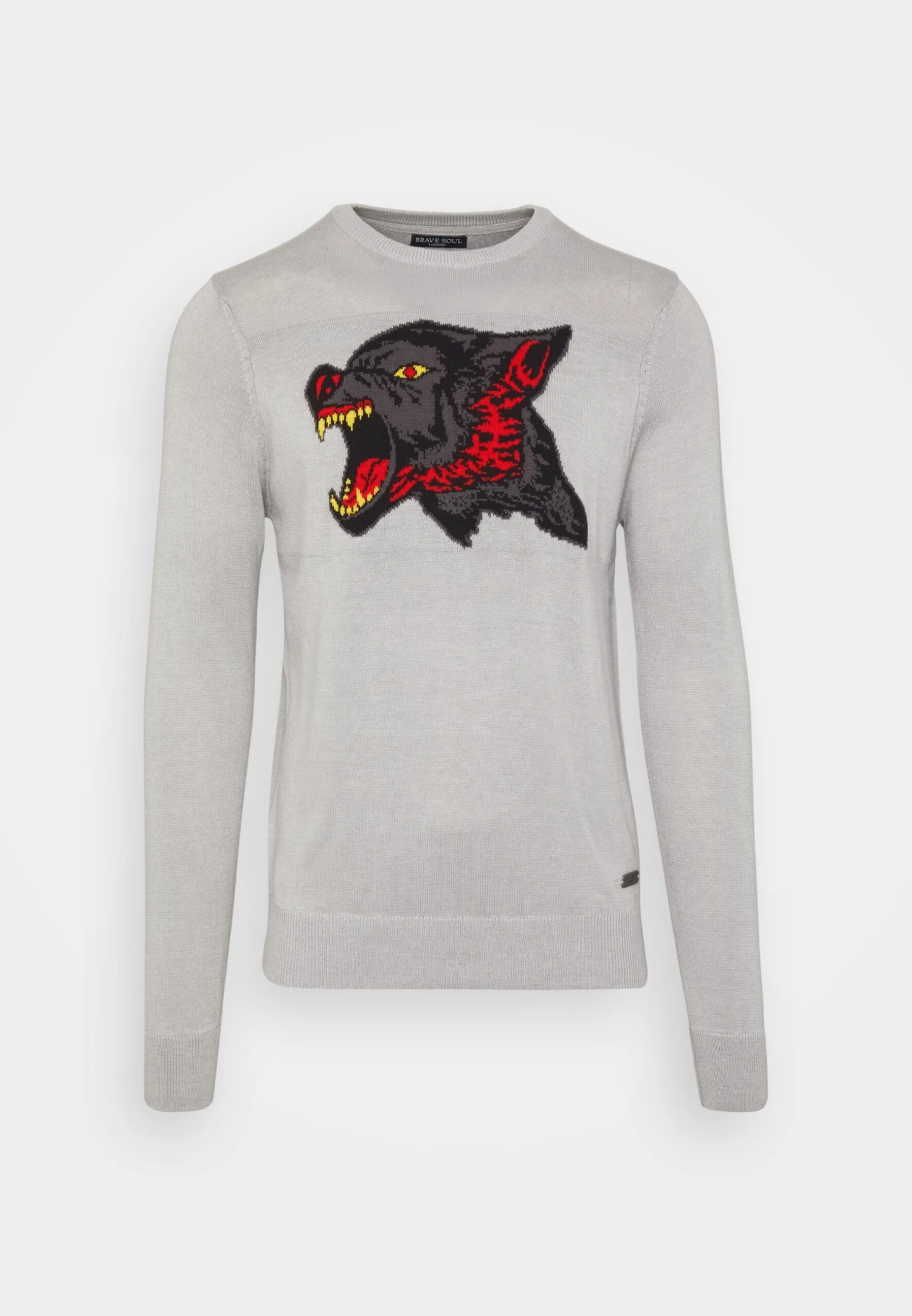 BRAVE SOUL Strum - Trui - Grey Marl 5 BRAVE SOUL Strum - Trui - Grey Marl - Afbeelding 5