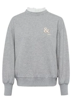 Zero Sweater - Light Grey Melange -Modex Winkel 524caa56816b4b589e8021c49752c650