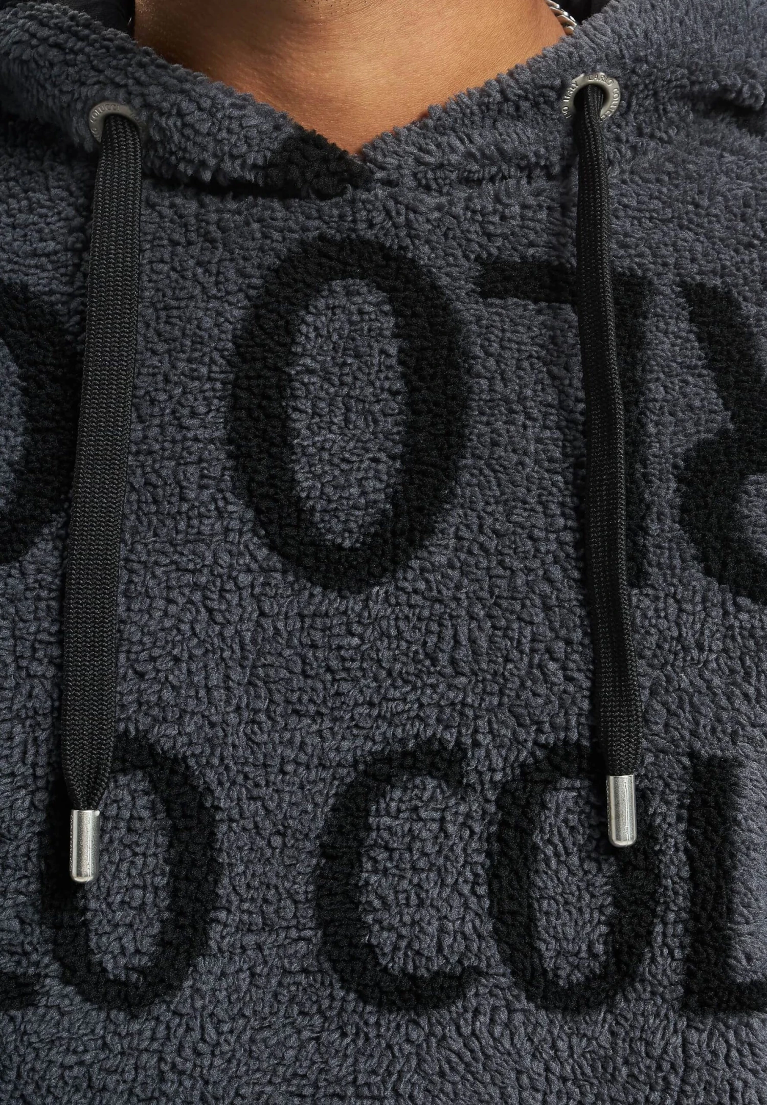 CARLO COLUCCI Hoodie - Anthracite 3 CARLO COLUCCI Hoodie - Anthracite - Afbeelding 3