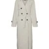 Vero Moda Trenchcoat - Silver Lining