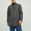 JACK&JONES Premium Jjtommy Insert Coat - Mantel - Grey Melange