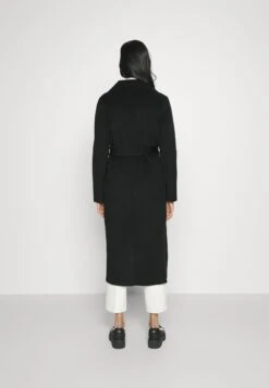 MICHAEL Michael Kors Belted Wrap Style Face Coat - Mantel - Black -Modex Winkel 5562f912943f401ba59810f14871fe2e