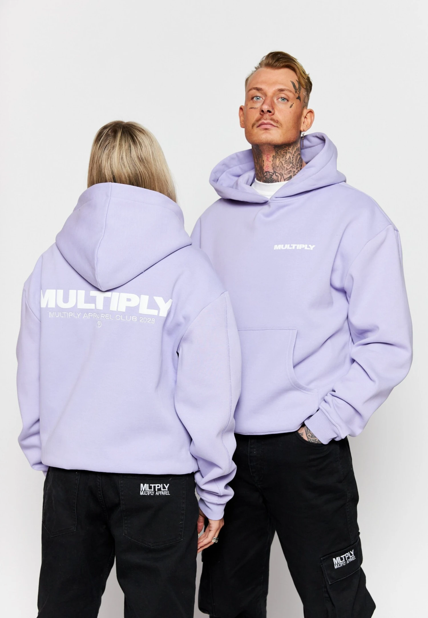 Hoodie - Lavender 1 Hoodie - Lavender