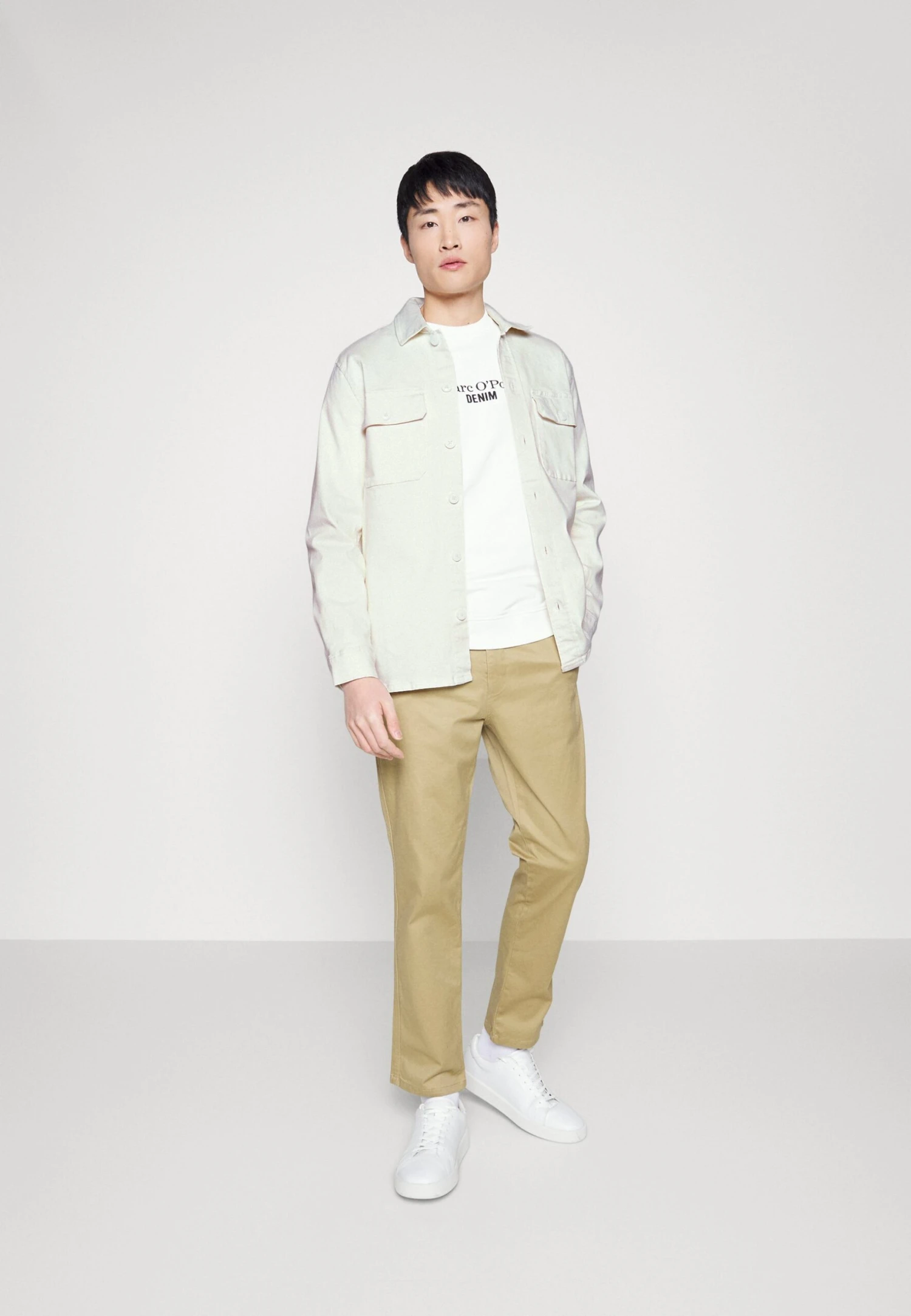 Lindbergh Overshirt - Jas - White 2 Lindbergh Overshirt - Jas - White - Afbeelding 2