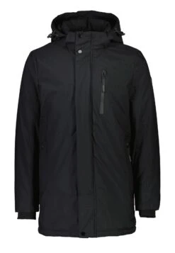 Hooded - Parka - Black