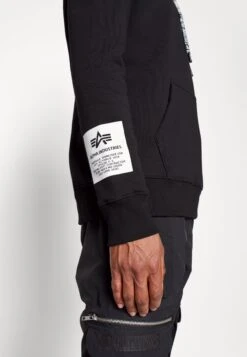 Alpha Industries Hoody - Hoodie - Black -Modex Winkel 573578843dc84366a07fec2f859adaf2