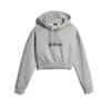 Napapijri B Box Crop- Hoodie - Medium Grey Melange