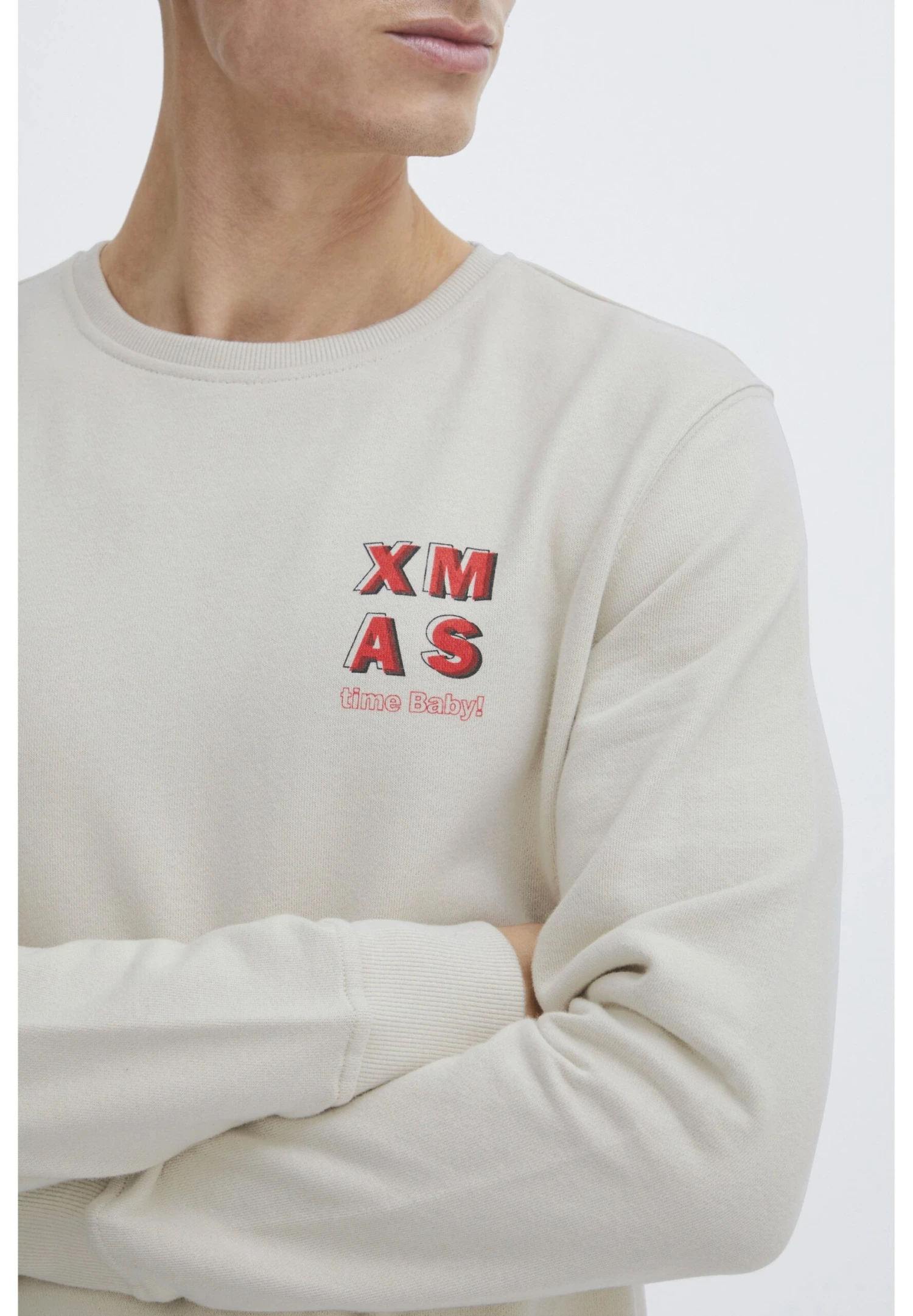 Prmanfred - Sweater - Oyster Gray 4 Prmanfred - Sweater - Oyster Gray - Afbeelding 4