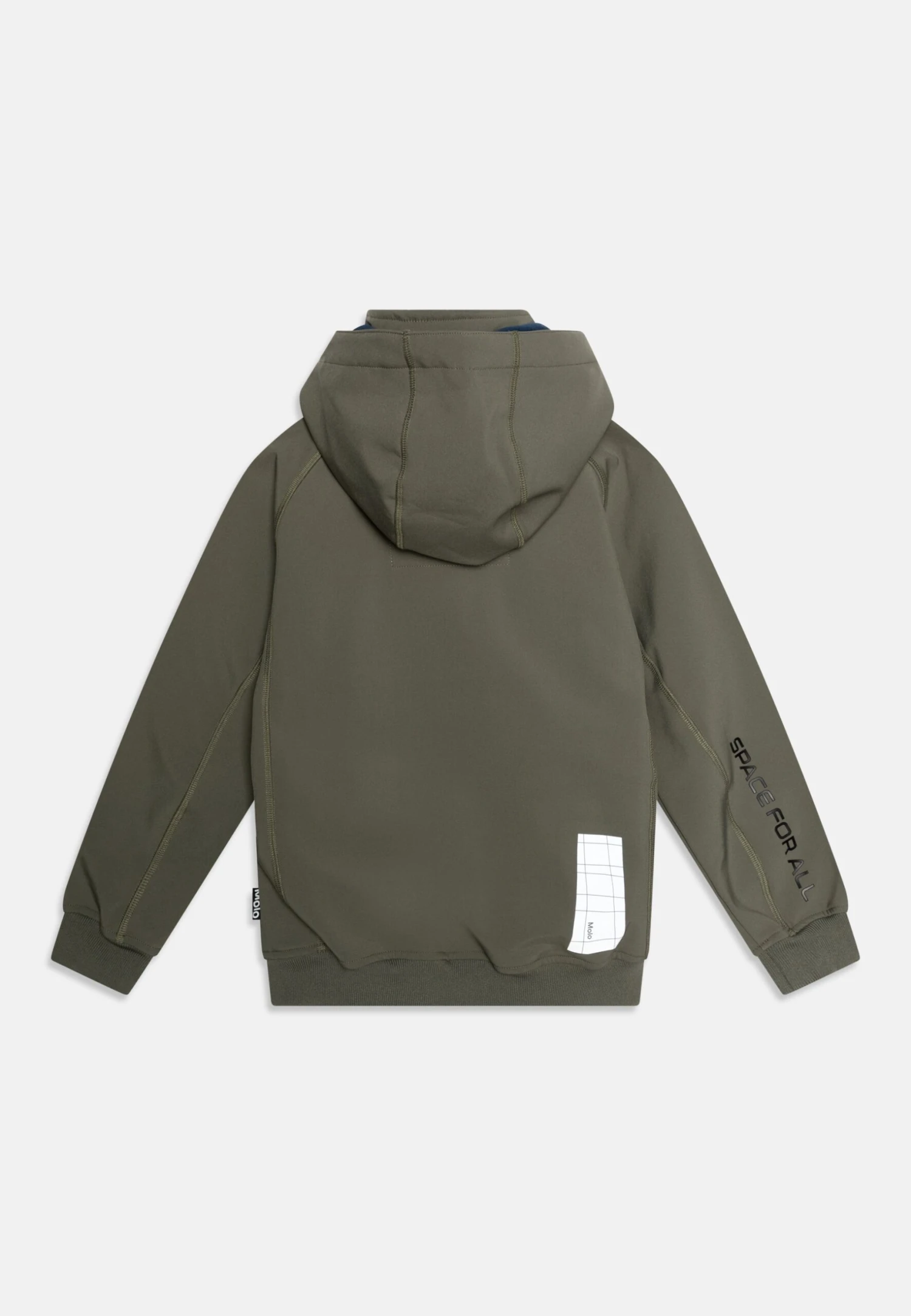 Molo Nasa Cloudy - Softshelljas - Dusty Green 2 Molo Nasa Cloudy - Softshelljas - Dusty Green - Afbeelding 2