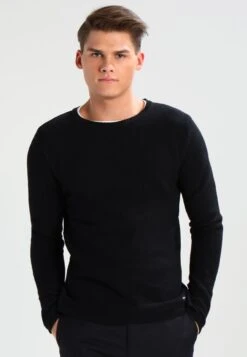 Only & Sons Onsdan Structure Crew Neck- Trui - Black