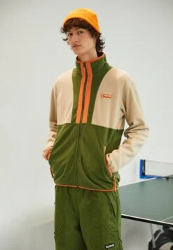 Columbia Back Bowl™Lightweight - Fleecejas - Ancient Fossil/Pesto/Dusty Orange