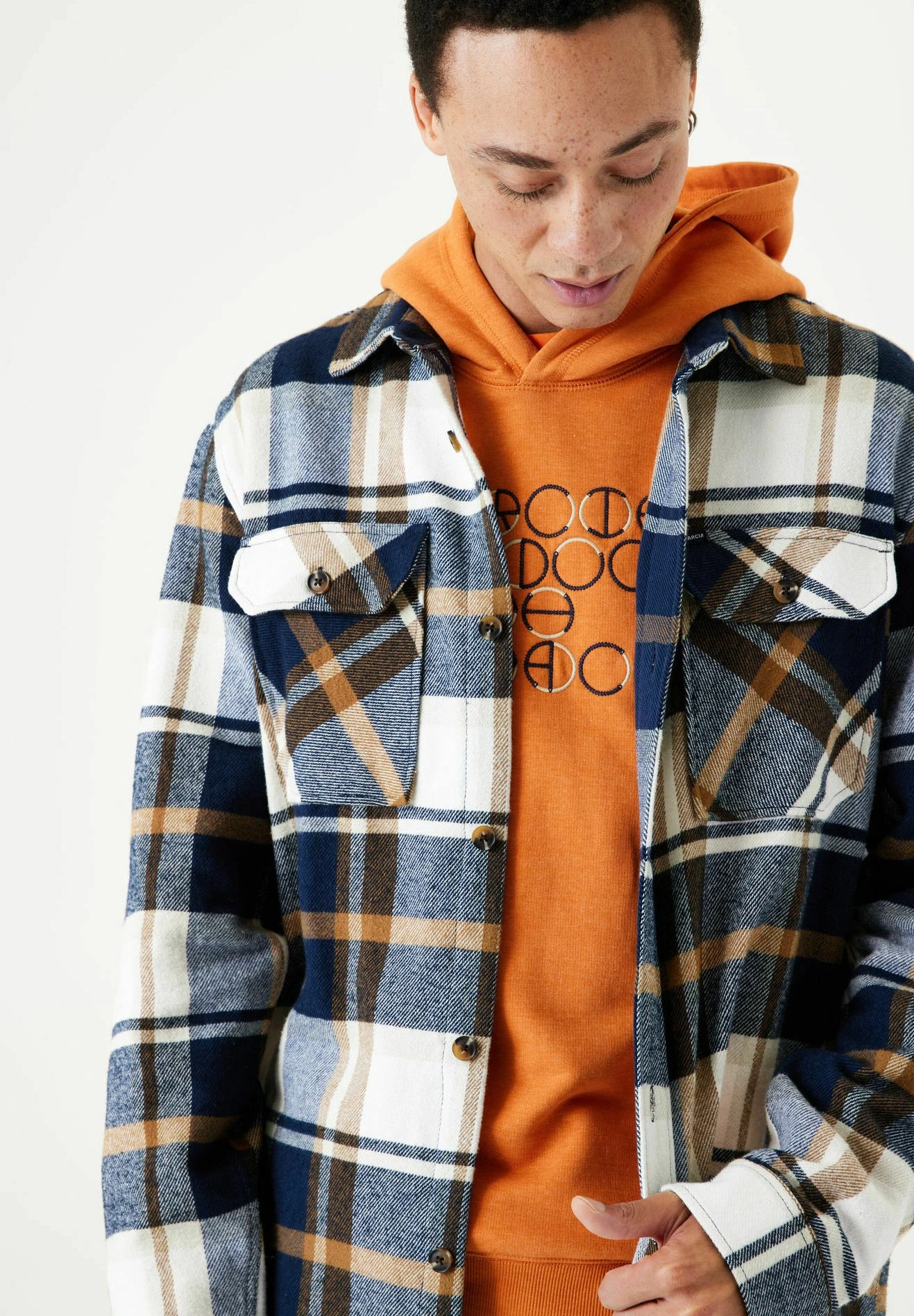 Garcia Checked - Lichte Jas - Dark Moon 3 Garcia Checked - Lichte Jas - Dark Moon - Afbeelding 3